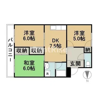 エステートイヌカイ【2階】の間取り