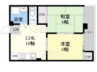 南紀ハイツ【3階】の間取り