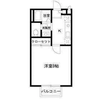 ガーデンヒルズ日吉・イースト【1階】の間取り