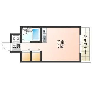 内外うつぼビル【4階】の間取り