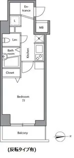 レジディア上落合【3階】の間取り