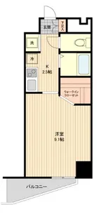 コスモリード幡ヶ谷【7階】の間取り