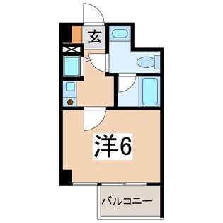 キャッスルマンション会津若松【7階】の間取り