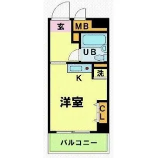 神奈川県横浜市中区長者町1【マンション】の間取り
