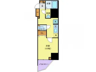 東京都北区滝野川2【マンション】の間取り