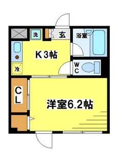 東京都世田谷区南烏山5【マンション】の間取り
