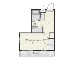 山の脇 鏡山I【1階】の間取り