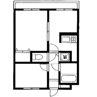 神奈川県秦野市曽屋【アパート】の間取り