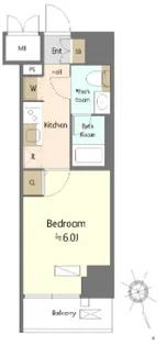 SHOKEN Residence横浜浅間町【11階】の間取り