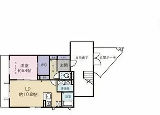 Ange de Bonheur【1階】の間取り