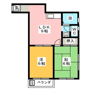 TSSマンション【2階】の間取り