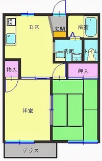 サンモール91【2階】の間取り