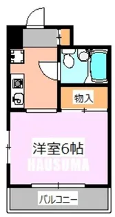 マンション米田【2階】の間取り