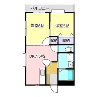 響【3階】の間取り