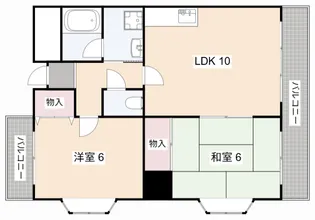 プレジデント【3階】の間取り