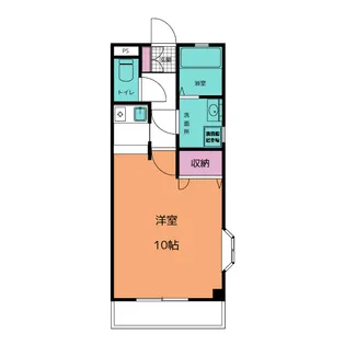 ディアコート木【2階】の間取り
