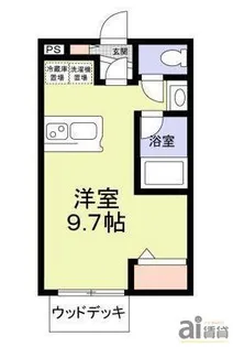 ボナチッタ1号棟【2階】の間取り