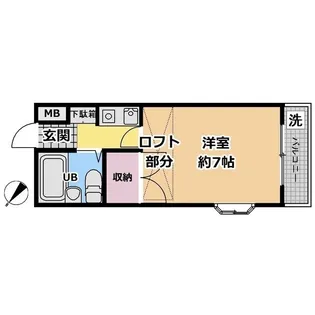 エピュート雪谷II【2階】の間取り