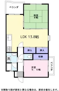 ラフェスタ彦根I【3階】の間取り