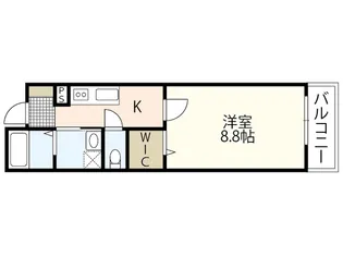 PLEIN SOLEIL 西原1丁目【1階】の間取り