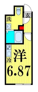 カインドネス亀有【1階】の間取り