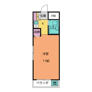 ジョイフル原VI【5階】の間取り