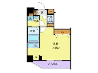 東京都新宿区西落合1【マンション】の間取り