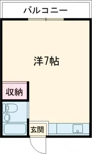 コートウェル【1階】の間取り