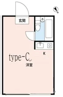 プラザ ドゥ クリムゾン【2階】の間取り