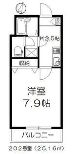 アーバンコートS【2階】の間取り