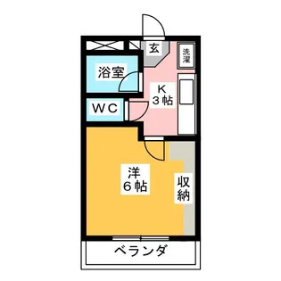 アシエヒルズ【2階】の間取り
