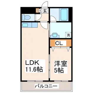 Ai Point【1階】の間取り