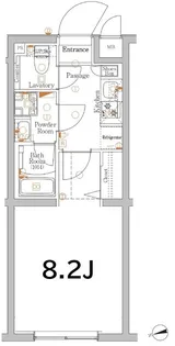 XEBEC経堂【3階】の間取り