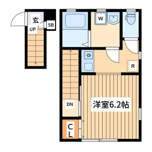 カサベルデ【2階】の間取り