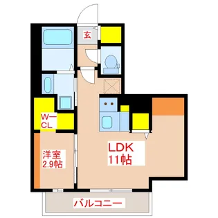 Air/Lyra【2階】の間取り