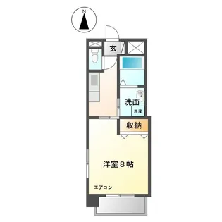 ラヴィール平針【5階】の間取り