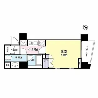 東京都中央区日本橋堀留町1【マンション】の間取り