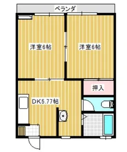 メゾン・ド・K【1階】の間取り