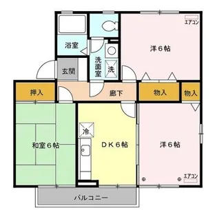 パークロイヤル B【2階】の間取り