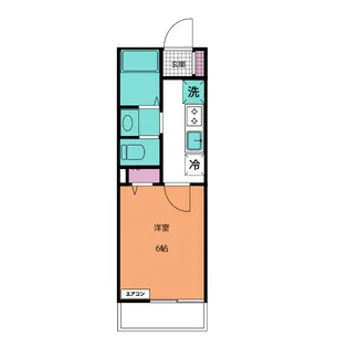 Espacio芝A【2階】の間取り