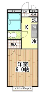 大阪府東大阪市長瀬町2【アパート】の間取り