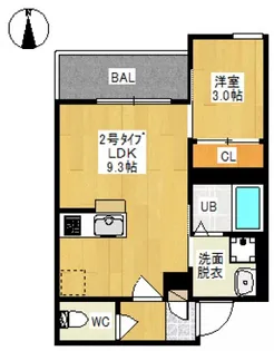 REGALEST 島田本町【3階】の間取り