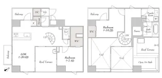 ルミーク三軒茶屋の間取り