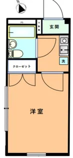 ジュネス用賀【4階】の間取り
