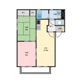 アークガーデン【2階】の間取り