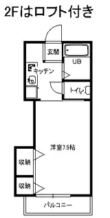リヴィエール湘南II【2階】の間取り