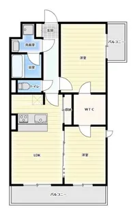 エルミタージュ【2階】の間取り