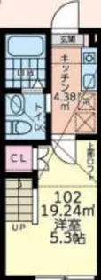 カーサルナ高幡不動【1階】の間取り