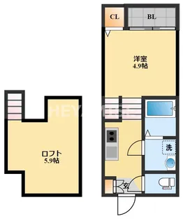 MODERN PALAZZO Isahaya Hatten【2階】の間取り