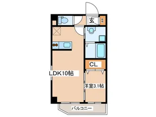 MTH玉川学園【3階】の間取り